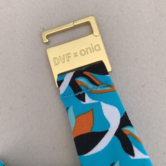 DVF x Onia Mila Top in Scuba Blue - Picture 4 of 9